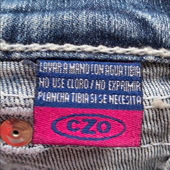 Funky czo jeans distressed size 9 boot cut - Picture 7 of 7